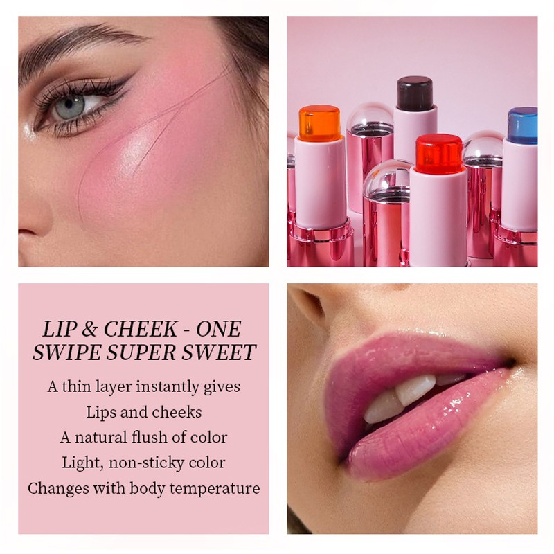 Blush Stick Manufacturer - Wholesale Cream Blush Stick Jelly Temperature Change