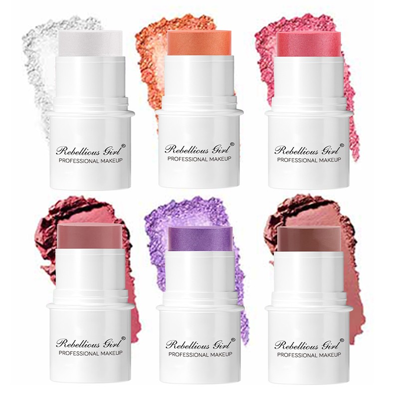 Makeup Stick Factory - Wholesale 6 Colors Function Cream Contouring Blush Stick