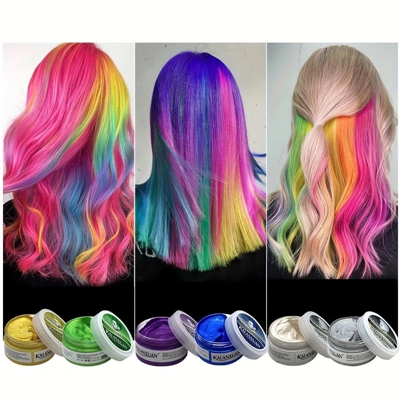 Hair Color Gel Supplier - Professional Temporary Hair Paint for Pomades