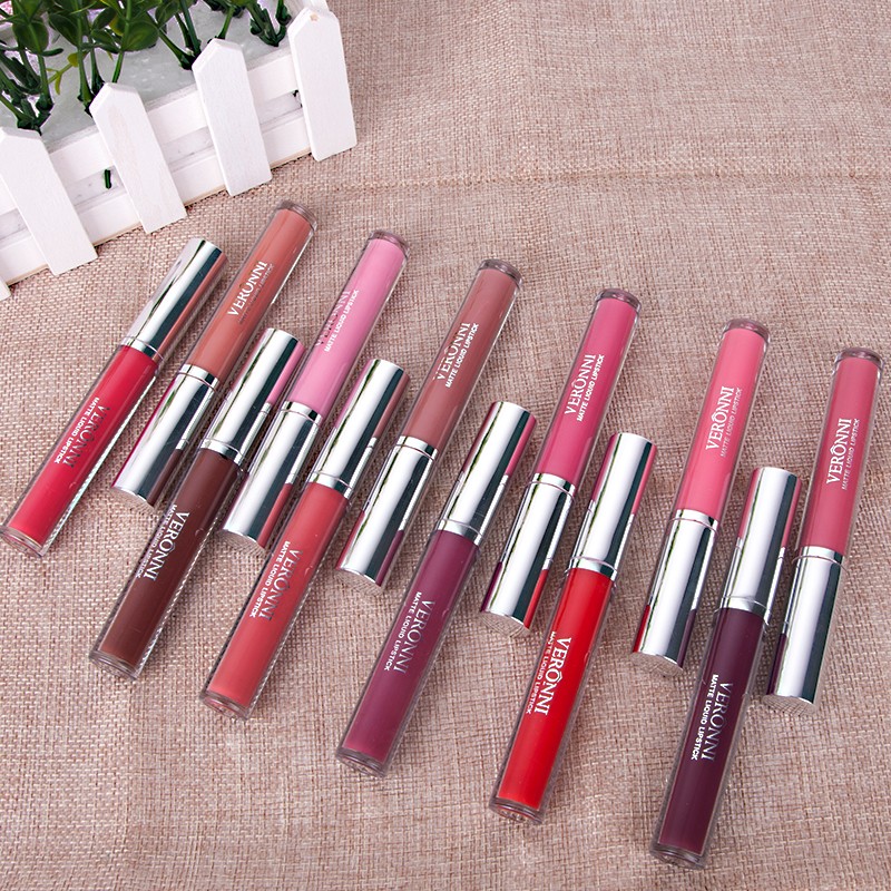 Liquid Lip Gloss Manufacturer - Beauty Cosmetics 12/set Matte Waterproof Liquid