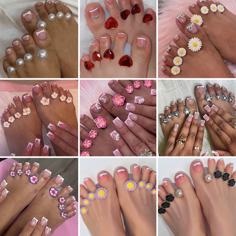 Toe Separator Supplier - Silicone Toe Separator Finger Divider Daisy Water