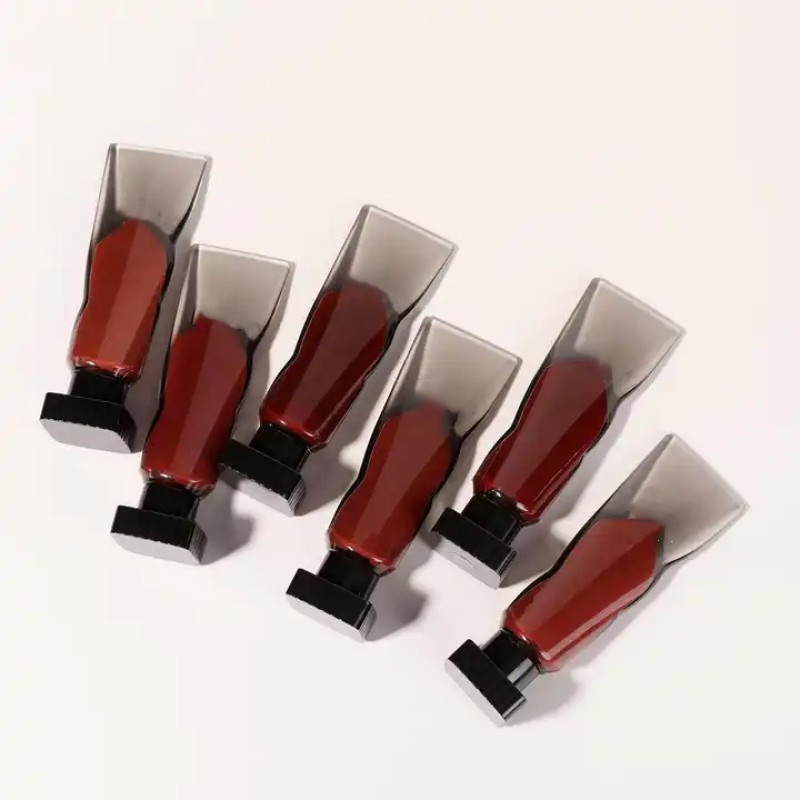 Lipgloss Tubes Supplier - Waterproof Private Label 6 Color Black Squeeze