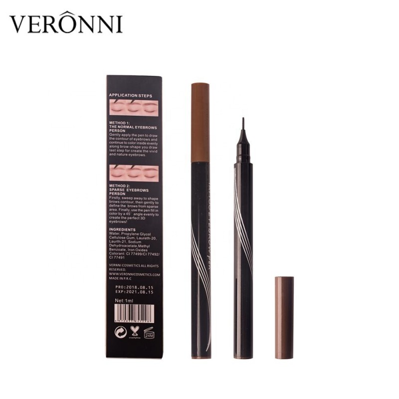 Sketch Eyebrow Pencil Supplier - Women's 4-Color Waterproof Tattoo Liquid
