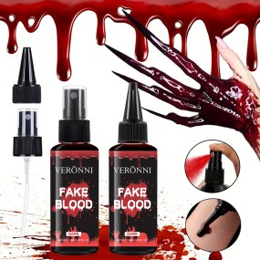 Fake Blood Spray Supplier - Halloween Cosplay Temporary Fake Bleed Wound