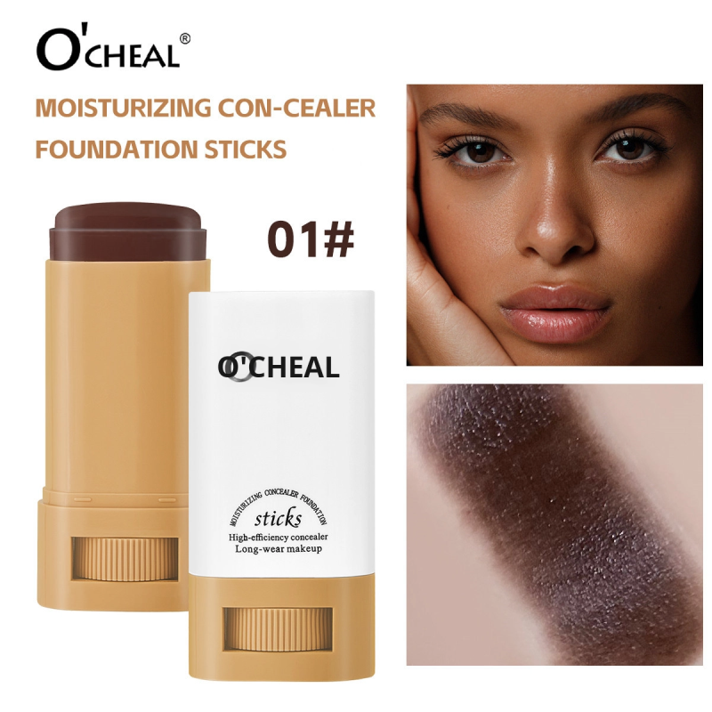 Foundation Stick Factory - 6 Color Long-Lasting Hydrating Lightweight Concealer