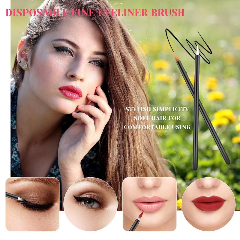 Makeup Tool Kit Manufacturer - 300pcs Disposable Mascara Lip Brush Set