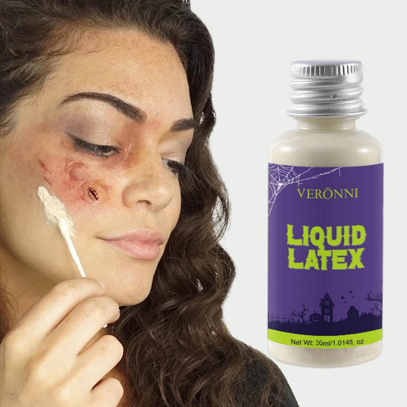 Liquid Latex Factory - Halloween Liquid Makeup Zombie Scars Old Age Latex