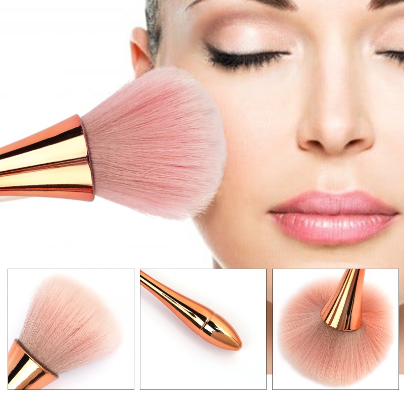 Nail Dust Brush Factory - 6 Color Long Handle Dust Powder Brush Tools