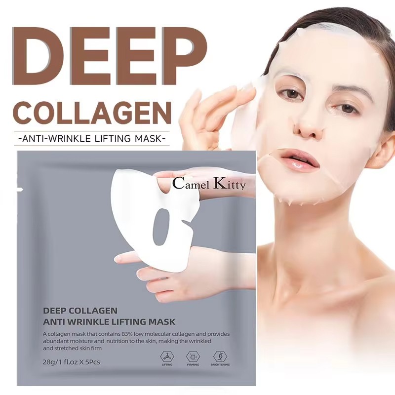 Facial Sheet Masks Factory - 5pcs/Bio Anti-Wrinkle Lifting Collagen Mask