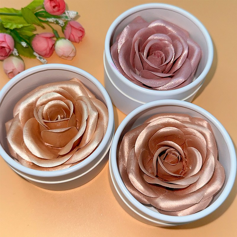 Rose Blush Supplier - 3D Rose Blush Highlighter Cheek Contour Flower Petals