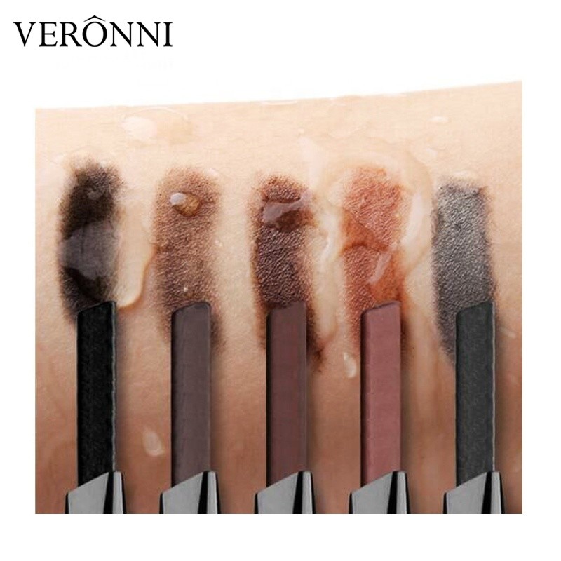 Eyebrow Pen Factory - Waterproof High Pigment 5 Color Rotatable Double Ended