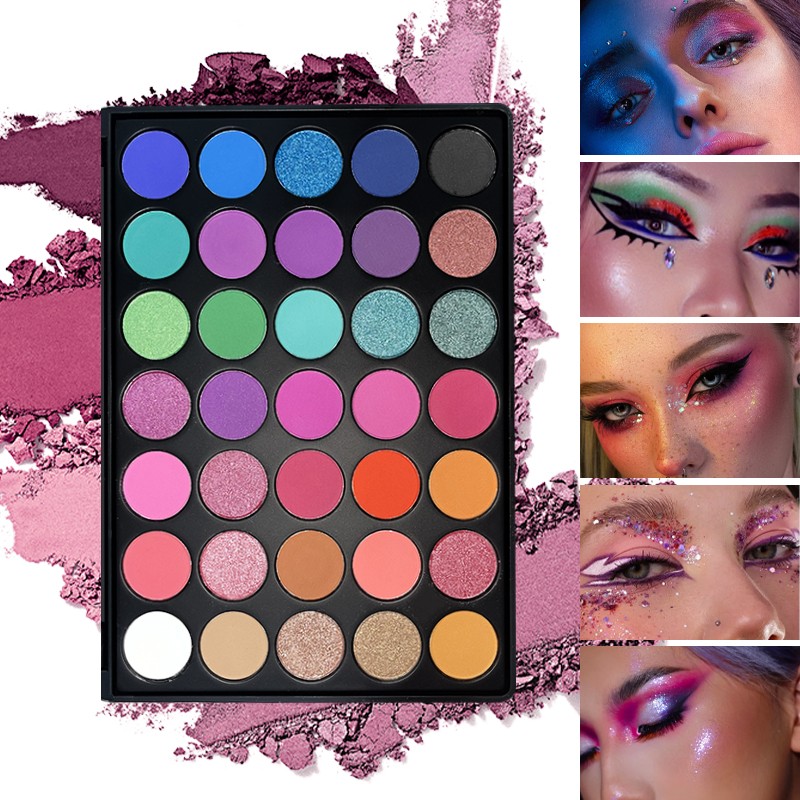 Eyeshadow Palette Manufacturer - 35 Color Shimmer High Pigmented Waterproof
