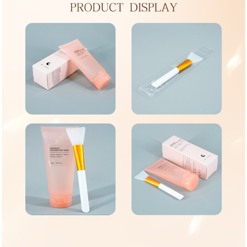 Peel Mask Supplier - Korean Deep Collagen Vegan Night Wrapping Anti Wrinkle