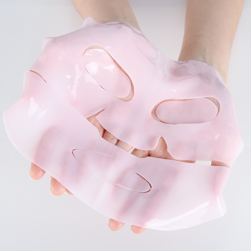 Pink Collagen Mask Supplier - Wholesale Deep Pink Bio Collagen Facial Sheet Vegan