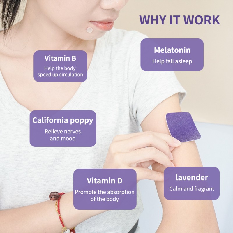 Sleep Patches Manufacturer - Custom Sleep Melatonin Magnesium Stress Relief