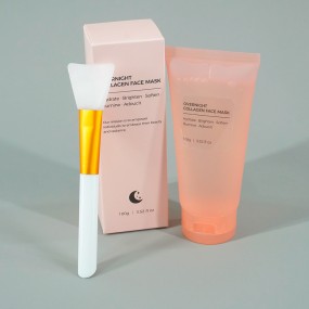 Peel Mask Supplier - Korean Deep Collagen Vegan Night Wrapping Anti Wrinkle