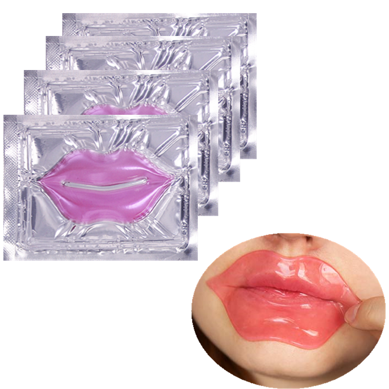 Hydrogel Lip Pad Supplier - Stock Available Rose Scent Pink Antiaging Hydrogel