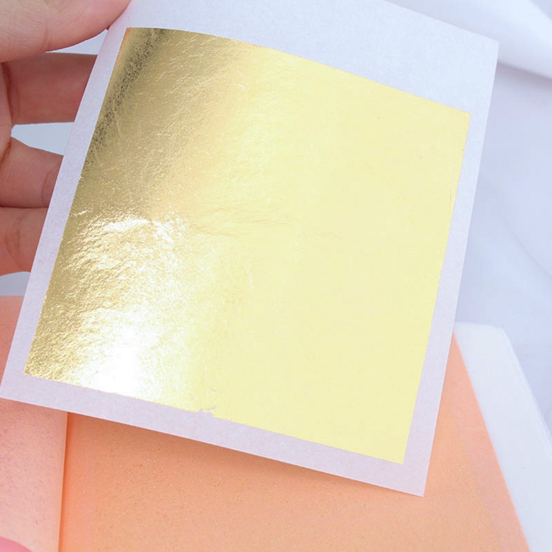 Gold Leaf Supplier - 24K Pure Gold Foil Leaf for Food Decoration Spa Genuine