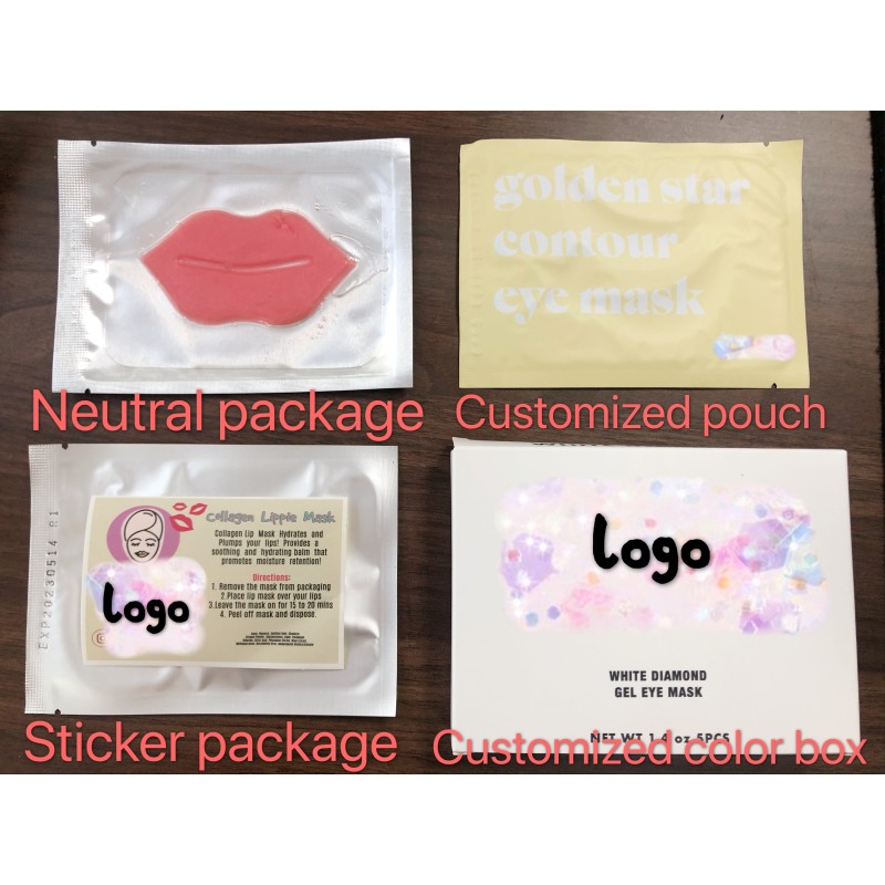 Lip Mask Supplier - Private Label Moisturizing Lip Mask Collagen Sheet Hyaluronic