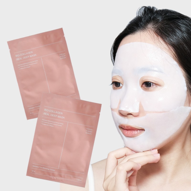 Face Masking Sheet Manufacturer - Japanese Pink Bio Collagen Firming Korea Skin