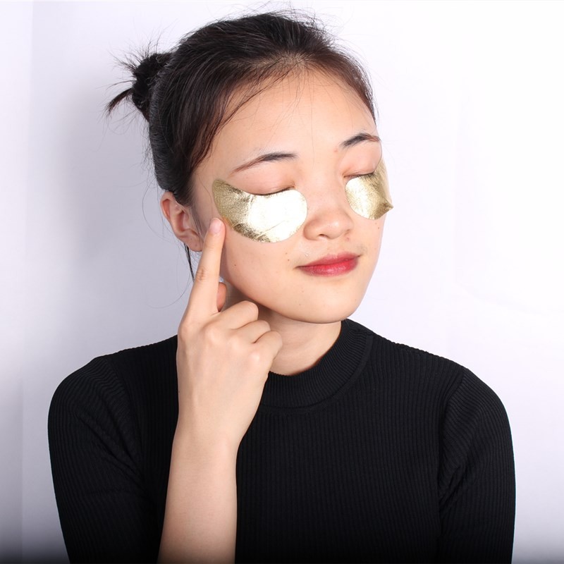 Eye Patch Supplier - Custom Luxury Anti Aging Eye Patch 24K Gold Hydrogel