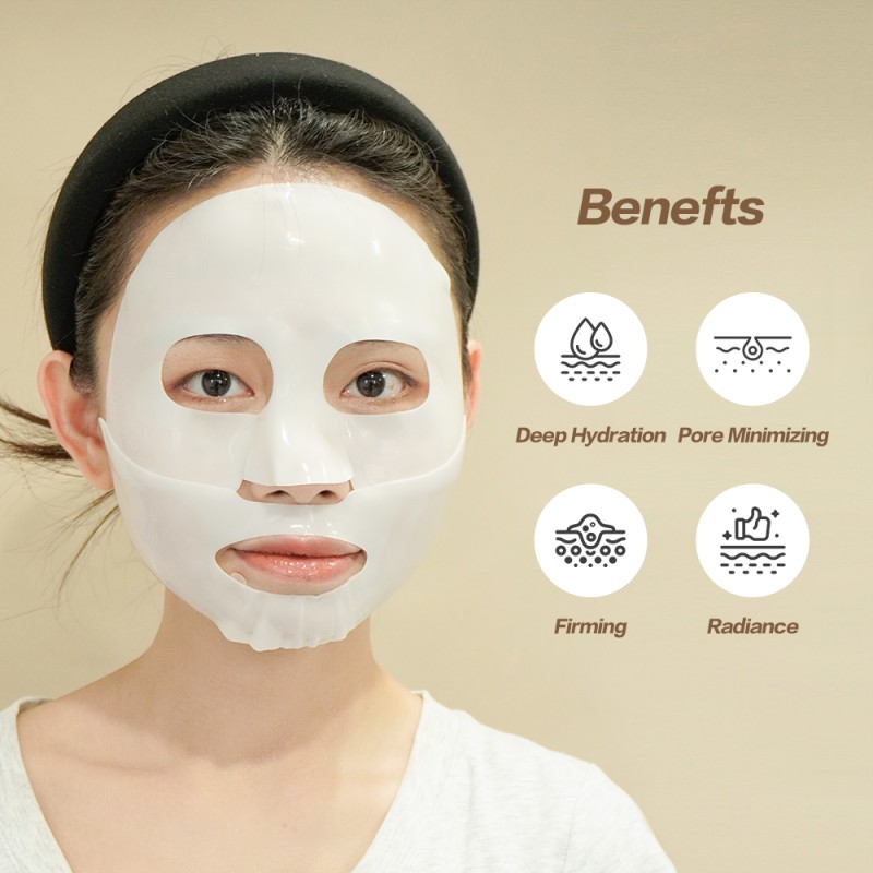 Collagen Facial Mask Supplier - Real Deep Overnight Bio Hydrogel Sheet Whitening