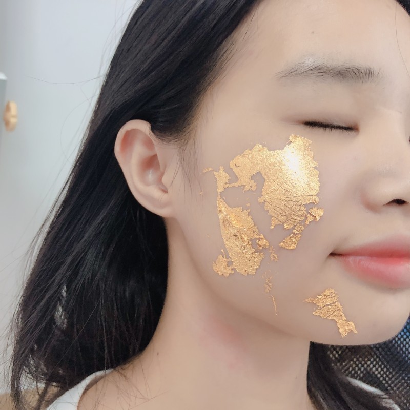 Gold Leaf Manufacturer - Pure Karat 24k Gold Leaf Sheets Genuine Foil Edible