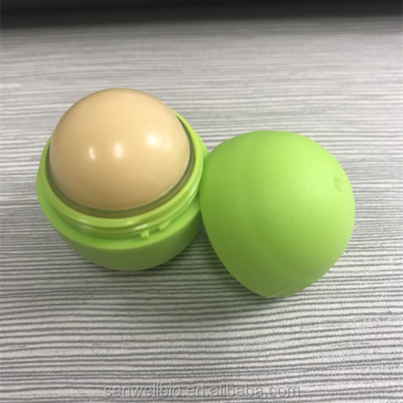 Lip Balm Stick Manufacturer - Beeswax Coconut Ball Shape Lip Balm Stick
