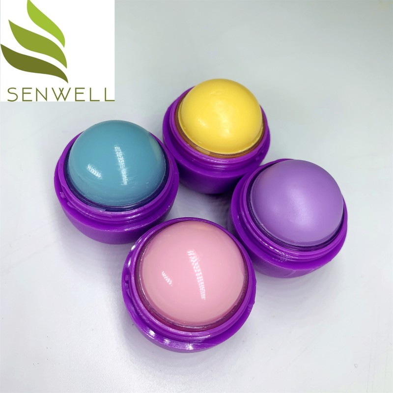 Lip Balm Stick Manufacturer - Beeswax Coconut Ball Shape Lip Balm Stick