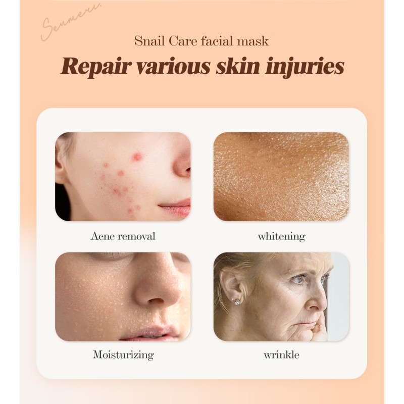 Snail Essence Factory - Whitening Snail Essence Facial Serum Vitamin C Hyaluronic