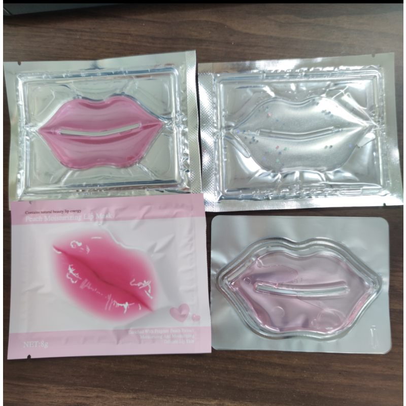 Lip Sheet Patch Manufacturer - Private Label Organic Strawberry Collagen Pink