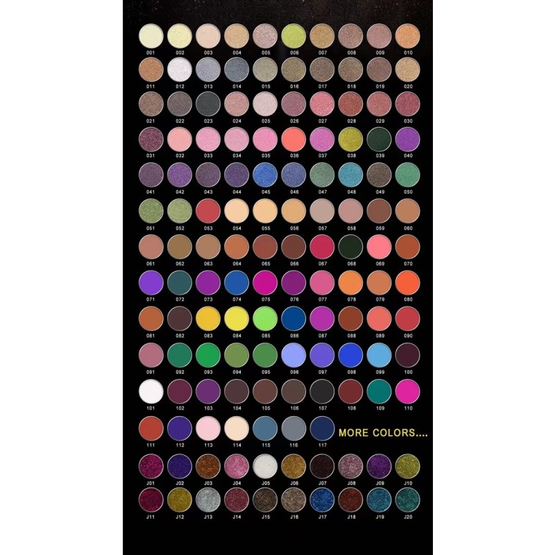 Eyeshadow Palette Supplier - Wholesale Small MOQ OEM 100 Colors Custom Private