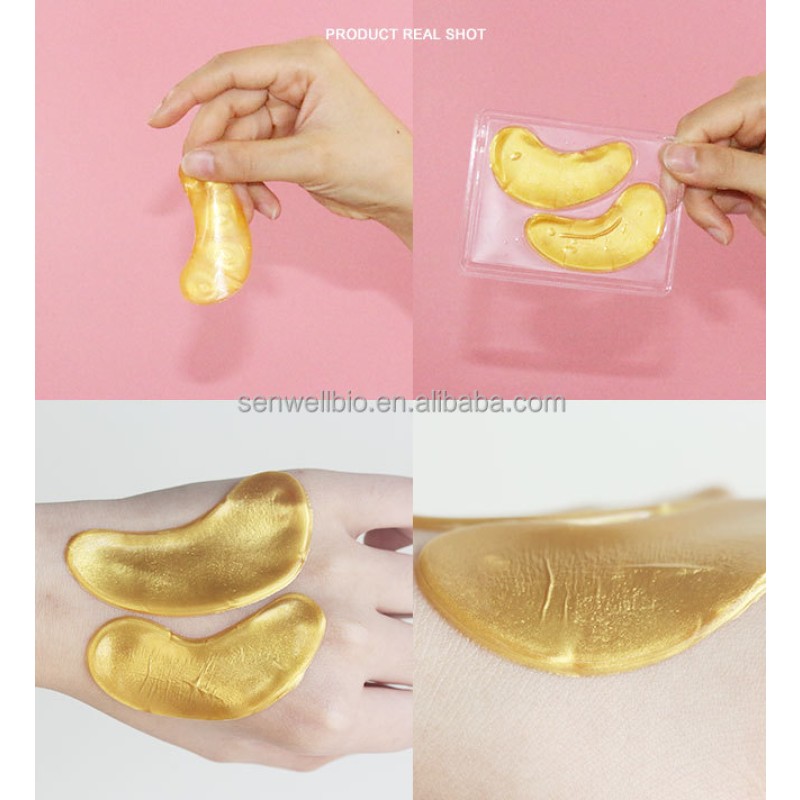 Under Eye Patches Factory - Private Label 24K Gold Hydrogel Collagen Anti Aging