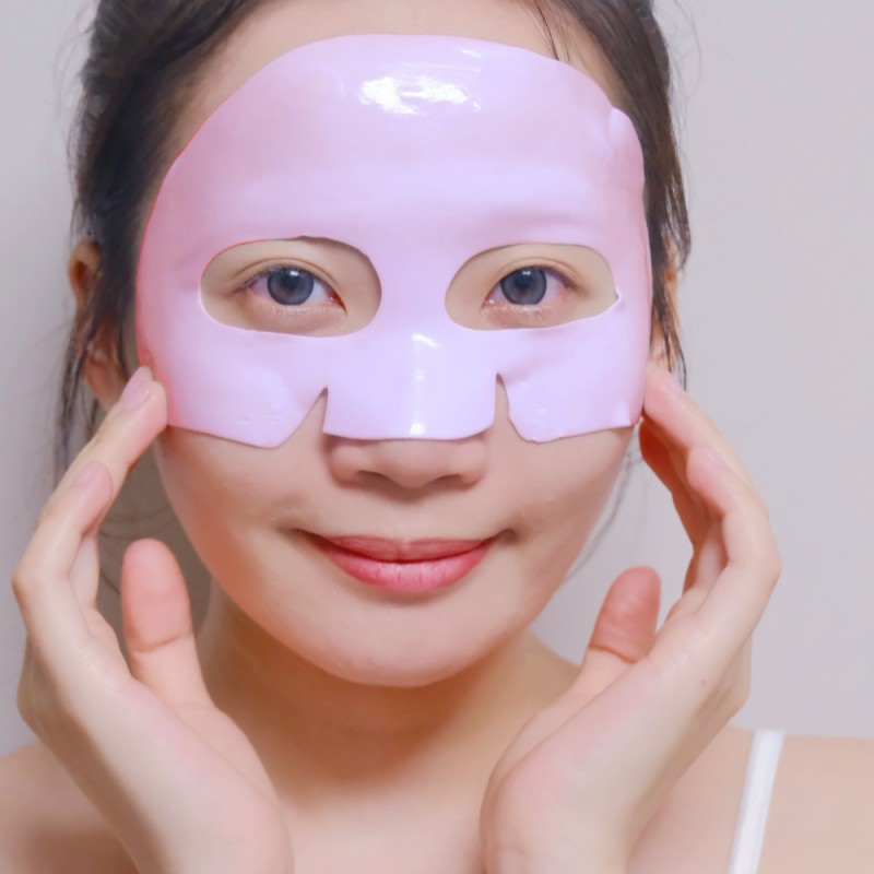Hydrogel Mask Manufacturer - OEM ODM Pink Bio Collagen Anti Wrinkle Firming