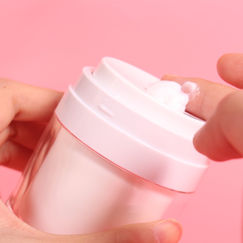 Facial Cleansing Cream Manufacturer - Private Label Korea Rice Cream Green Tea