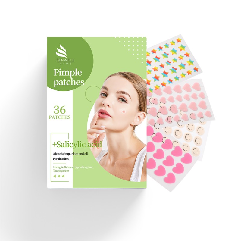 Acne Patch Factory - Wholesale Star Color Salicylic Acid Heart Shaped Private