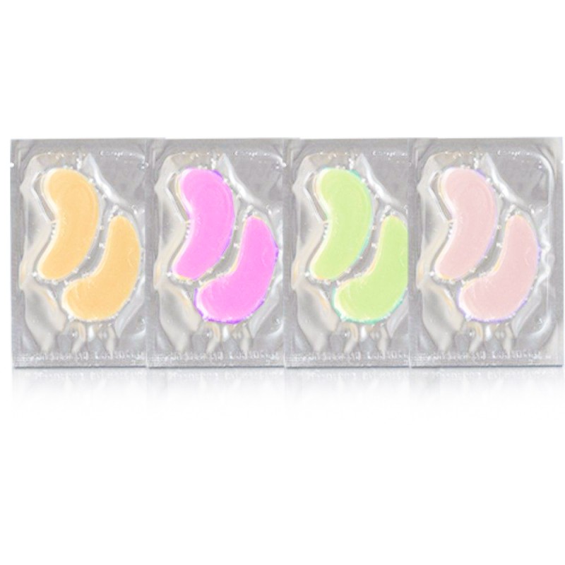 Pink Gold Eye Mask Supplier - Private Label 24k Gold Glitter Hyaluronic Acid Vegan