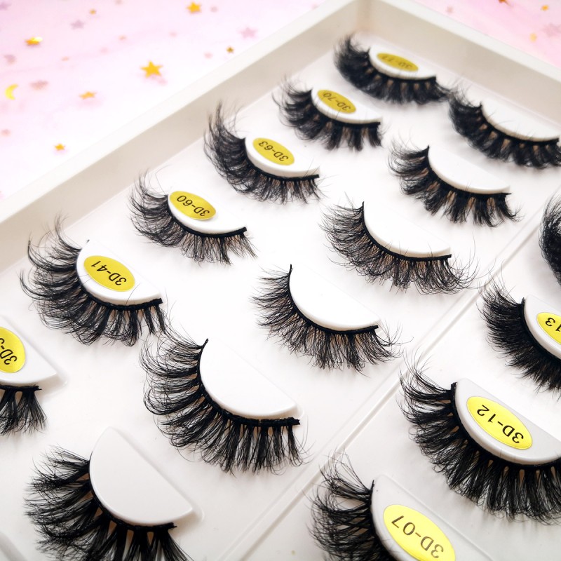 Faux Mink Eyelashes Factory - Wholesale Private Label Fluffy Full Strip Dramatic