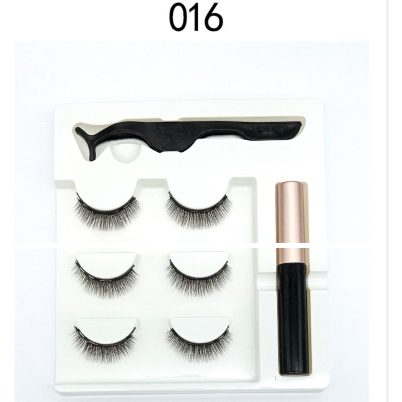 Magnetic Eyelashes Supplier - Eyelashes 25mm 3D with Magnetic Box Own Brand