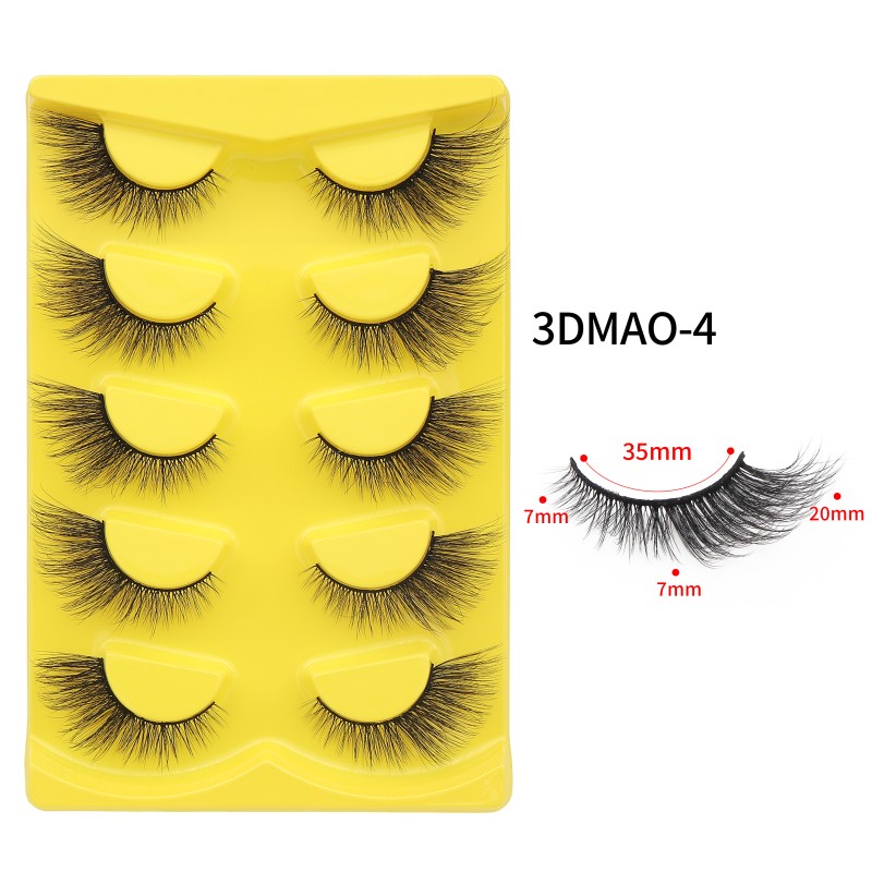 False Eyelashes Factory - New Private Logo Custom Beauty Multilayer Natural Long