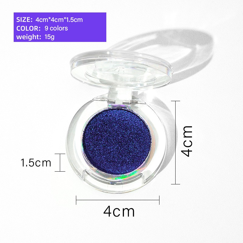 Pressed Eyeshadow Supplier - OEM High Pigment Holographic Chrome Chameleon