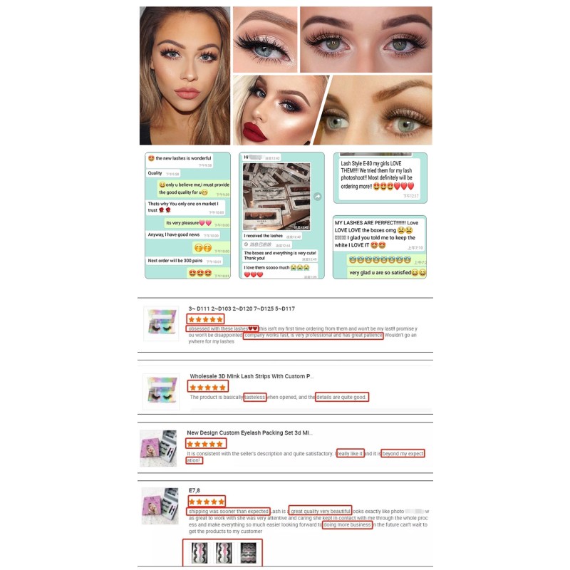 Magnetic Eyelashes Set Factory - Wholesale Magnetic Lashes with 5 Magnets Set