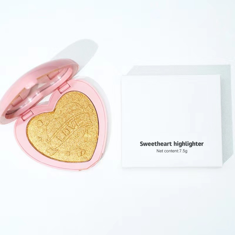 Blush Palette Manufacturer - Wholesale Custom Logo Heart Shaped Cream Blush