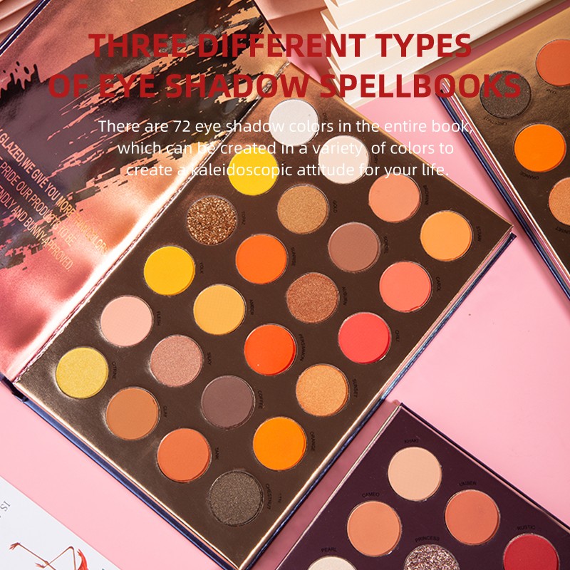 Press Eyeshadow Pallets Factory - Makeup 72 Color Pressed Pallets Sticker Label