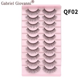 False Eyelashes Manufacturer - New Beauty Private Label Custom Luxury Multilayer