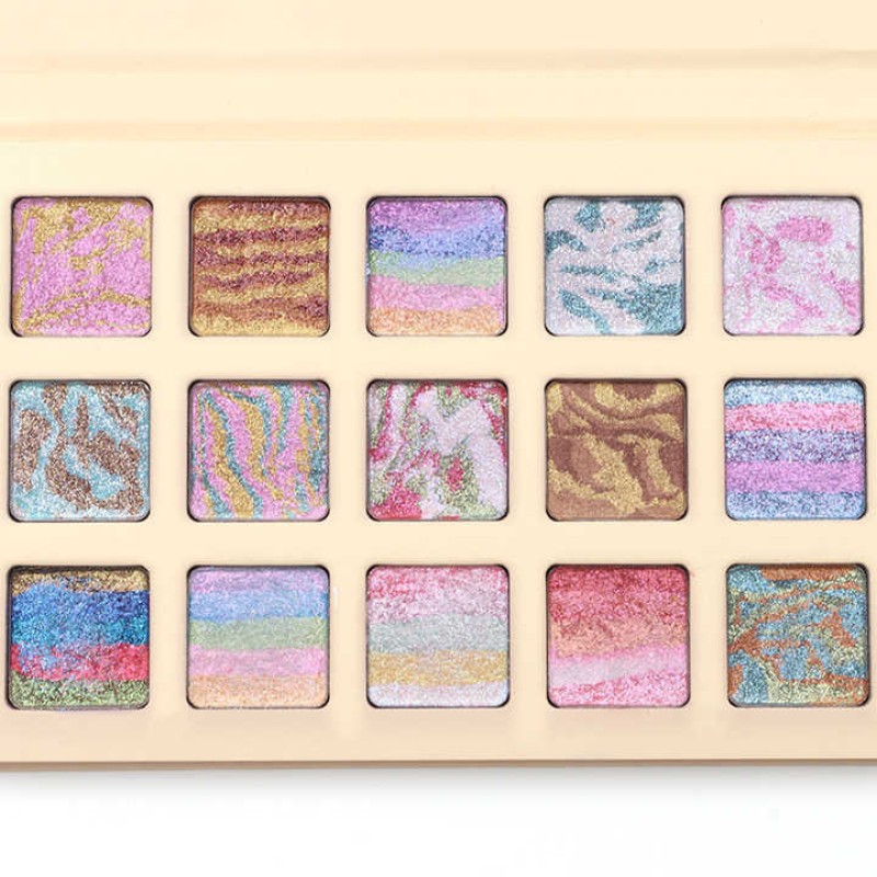 Rainbow Eye Shadow Palette Supplier - New Beauty Makeup Cosmetics High Pigment