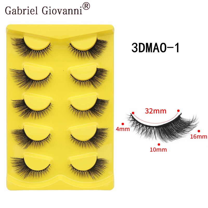 False Eyelashes Factory - New Private Logo Custom Beauty Multilayer Natural Long