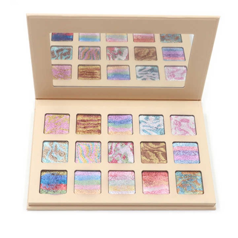 Rainbow Eye Shadow Palette Supplier - New Beauty Makeup Cosmetics High Pigment