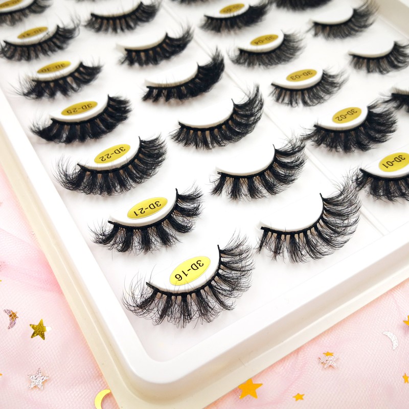Faux Mink Eyelashes Factory - Wholesale Private Label Fluffy Full Strip Dramatic