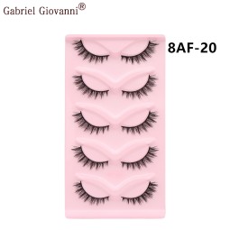 False Eyelashes Manufacturer - New Beauty Luxury Custom Logo 5 Pairs Multilayer
